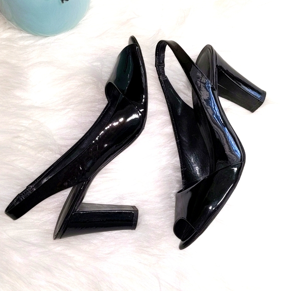 Ann Taylor Sling Back Heels 7M - Picture 2 of 12